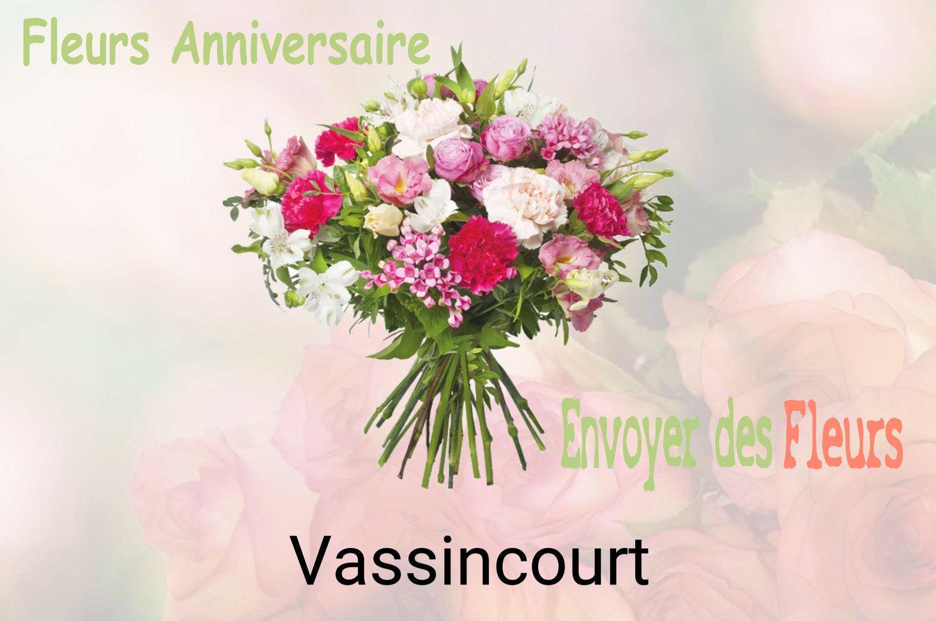 Bouquet de fleurs d’anniversaire livré à Vassincourt
